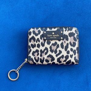 Kate Spade Small Zip Card Case Wallet